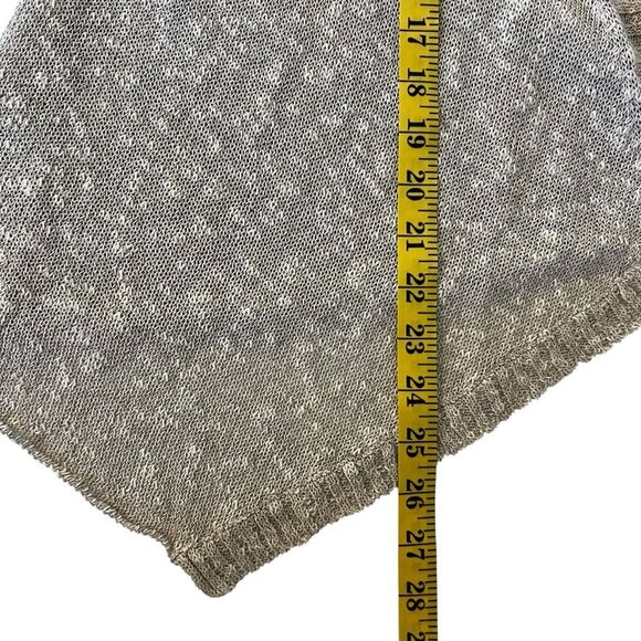 Eileen Fisher Womens Linen Open Cardigan Sweater Size 1X Neutral Office Capsule - Picture 4 of 6